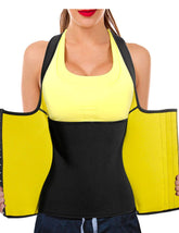 Neoprene Black Tummy Burner Shaper 3 Rows Of Hook